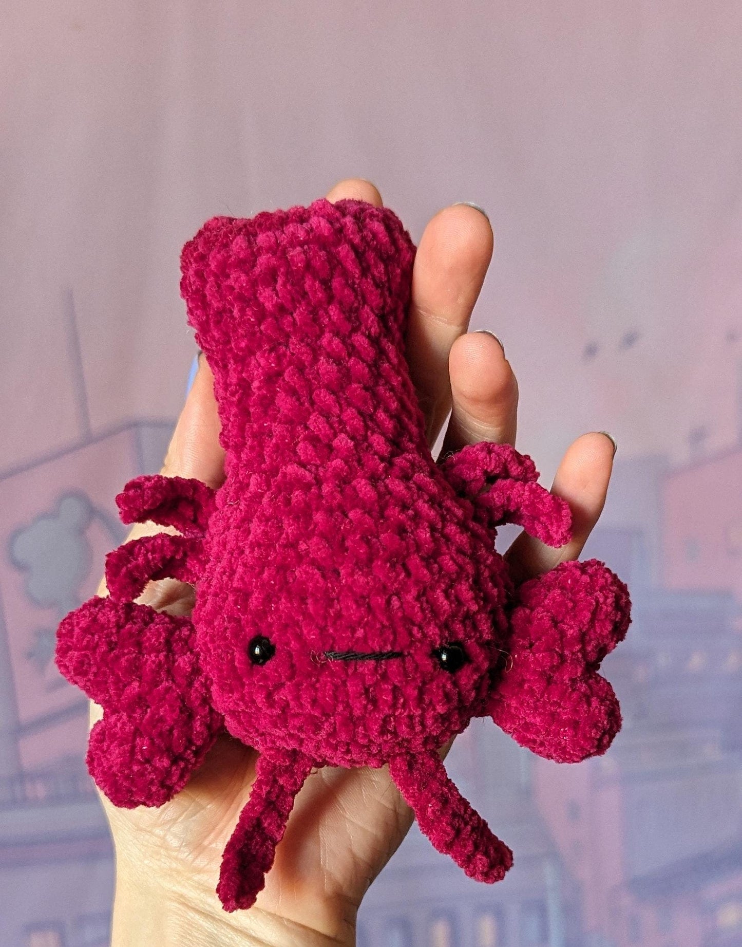 peluche anti stress homard