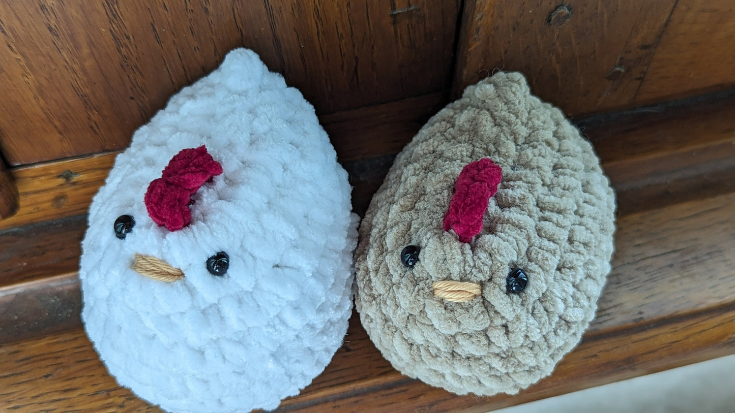 Maxi peluche poule