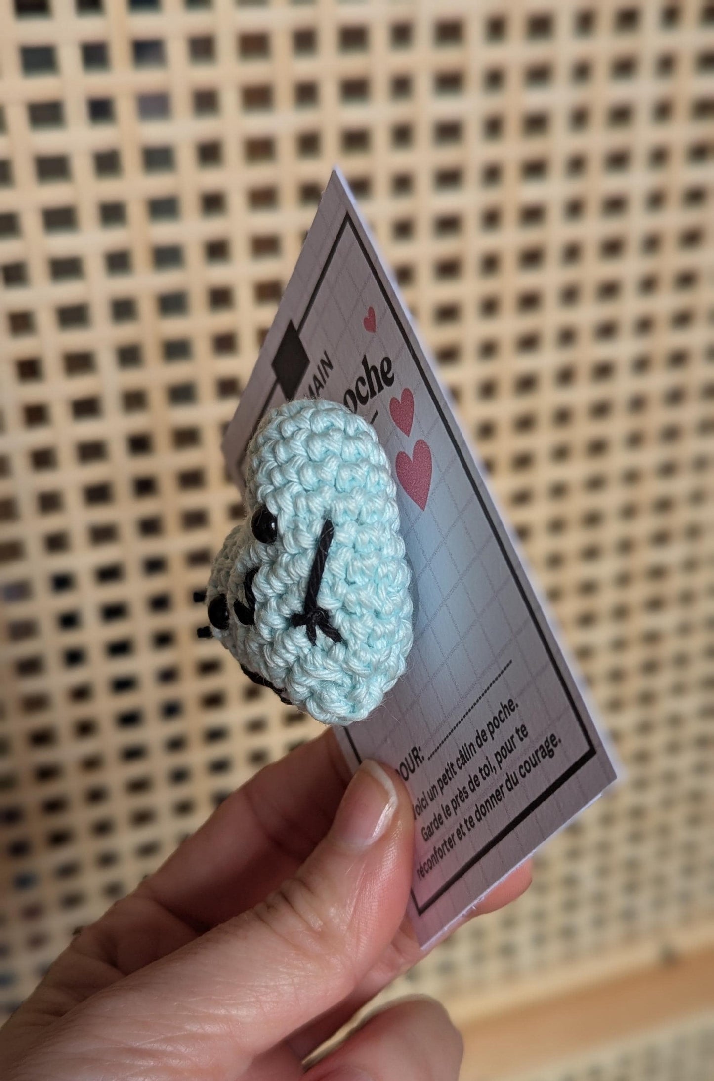 calin de poche en coton prêt à envoyer