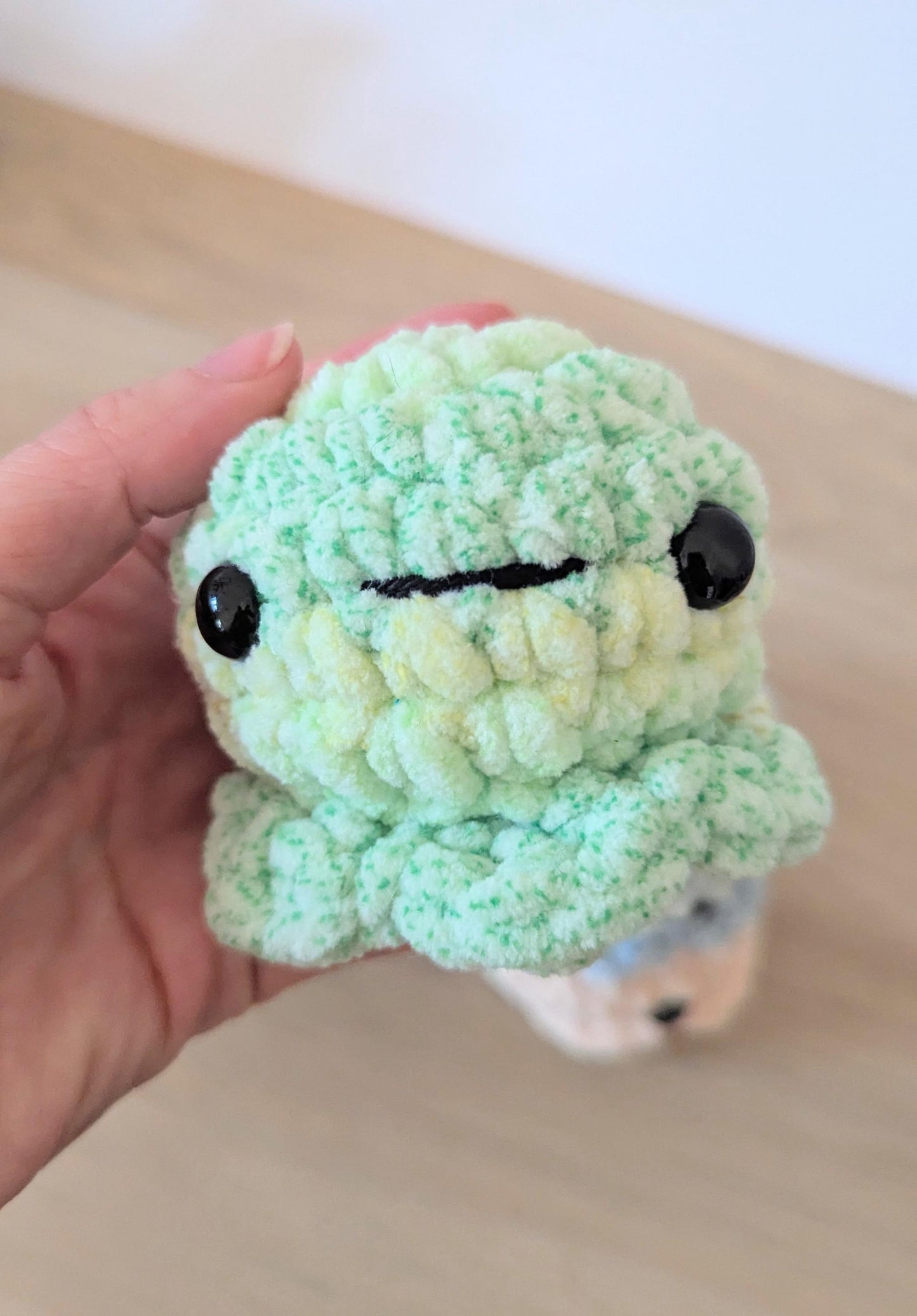 Peluche pieuvre colorée