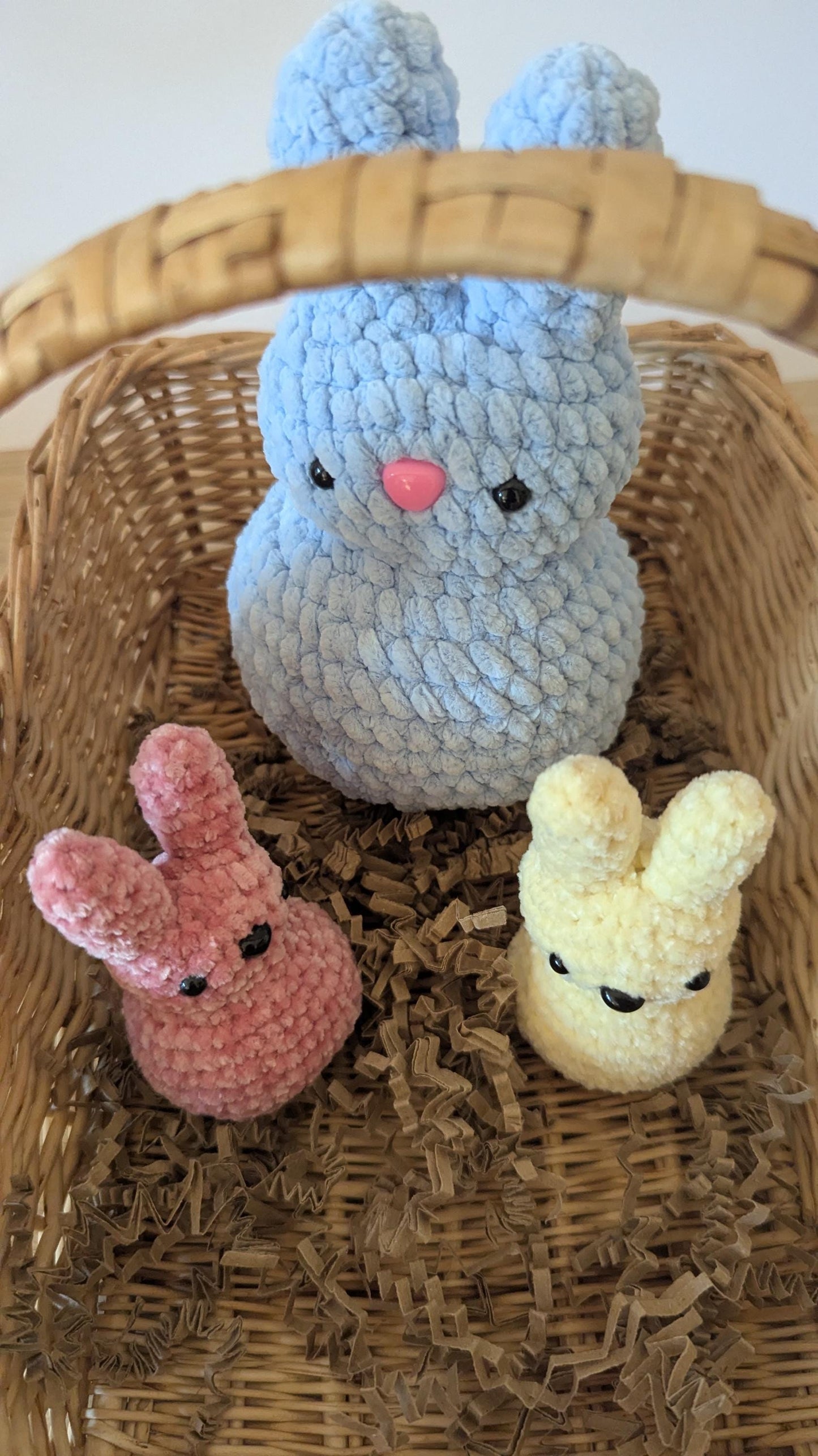 peluche lapin en crochet