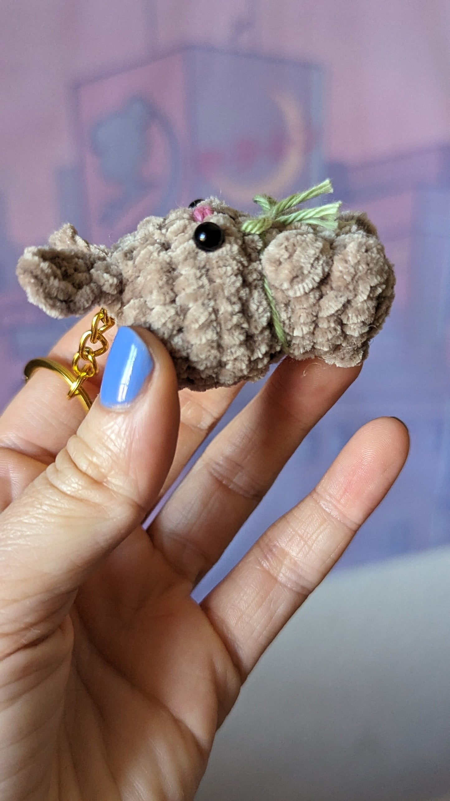 mini porte clé lapin