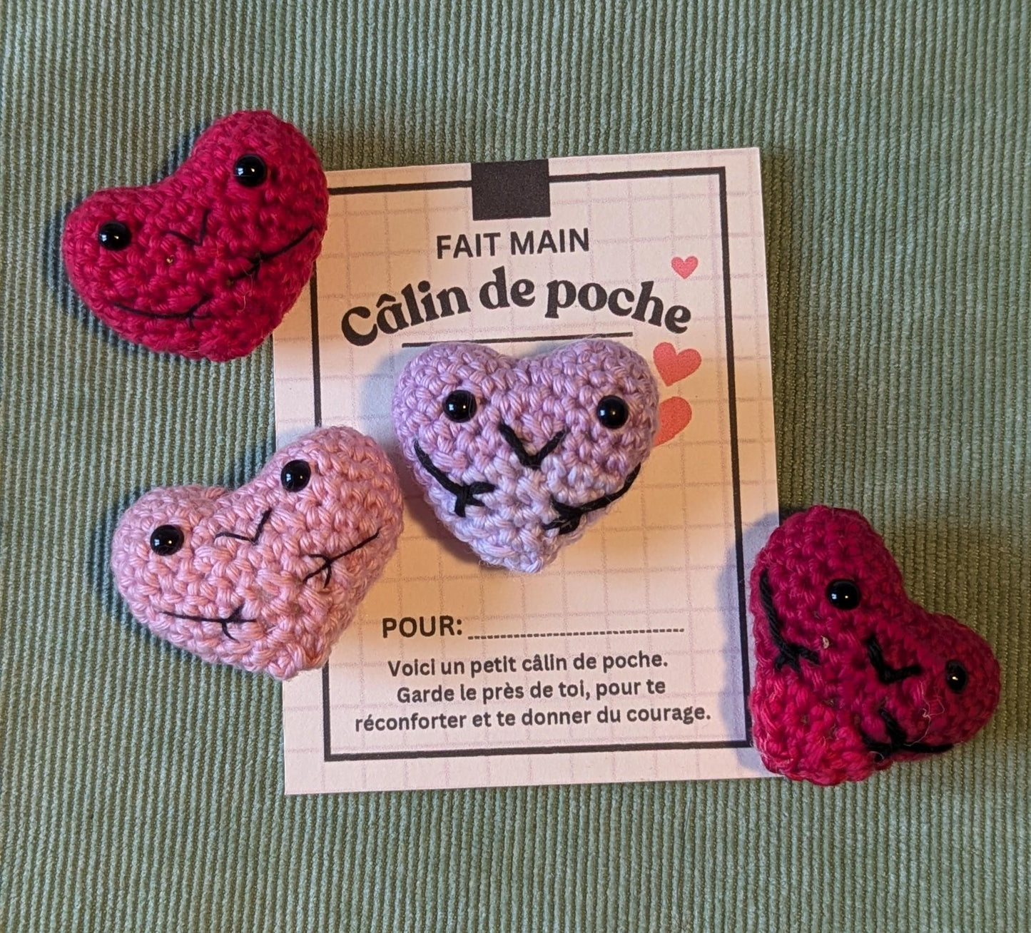 câlin de poche en coton (précommande)