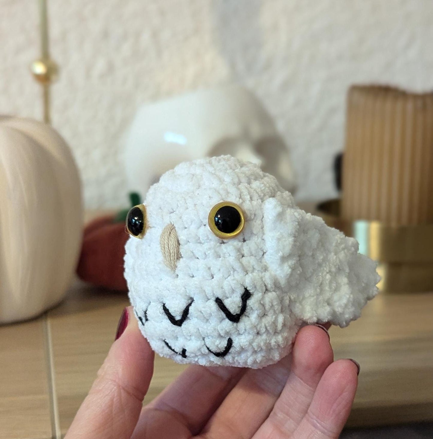 Peluche chouette Hewige