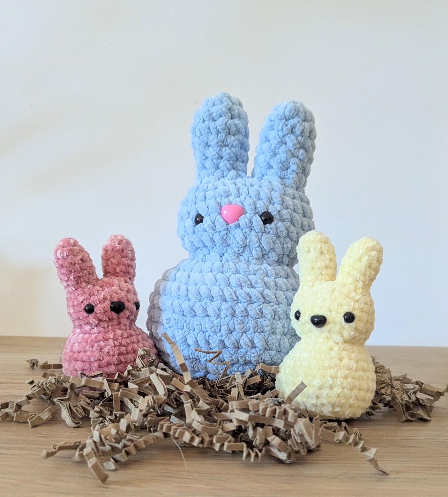 peluche lapin en crochet