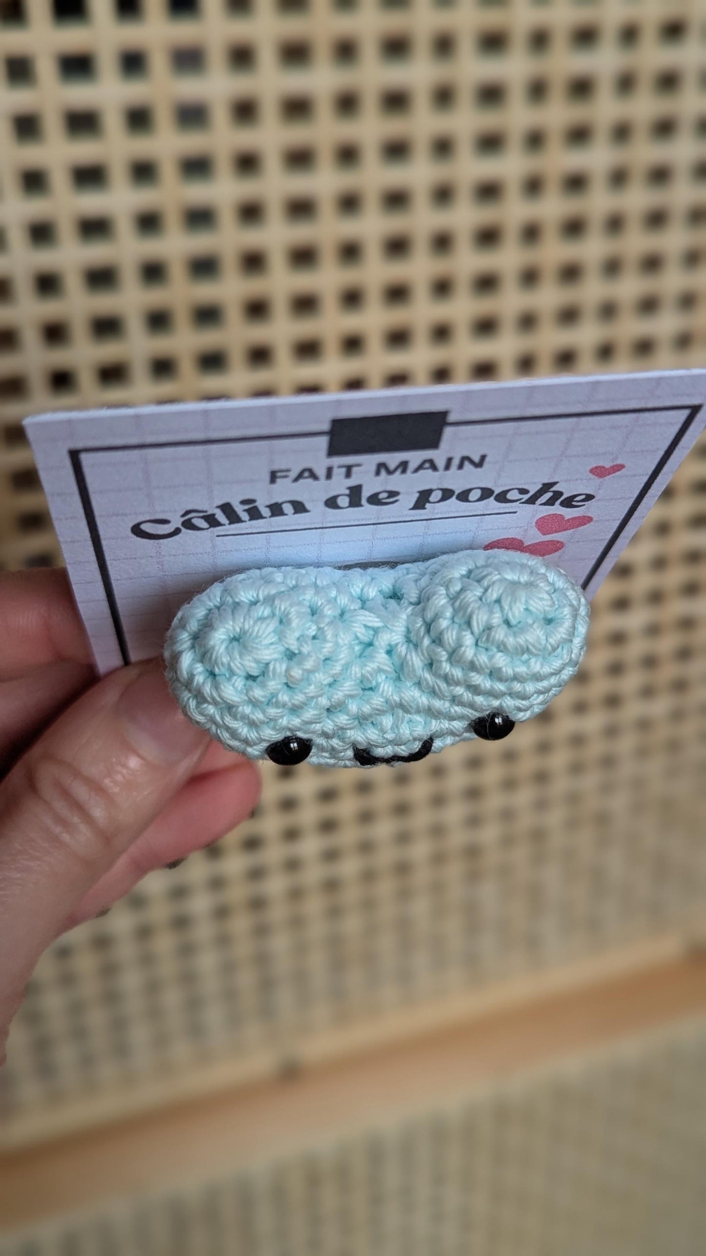 calin de poche en coton prêt à envoyer