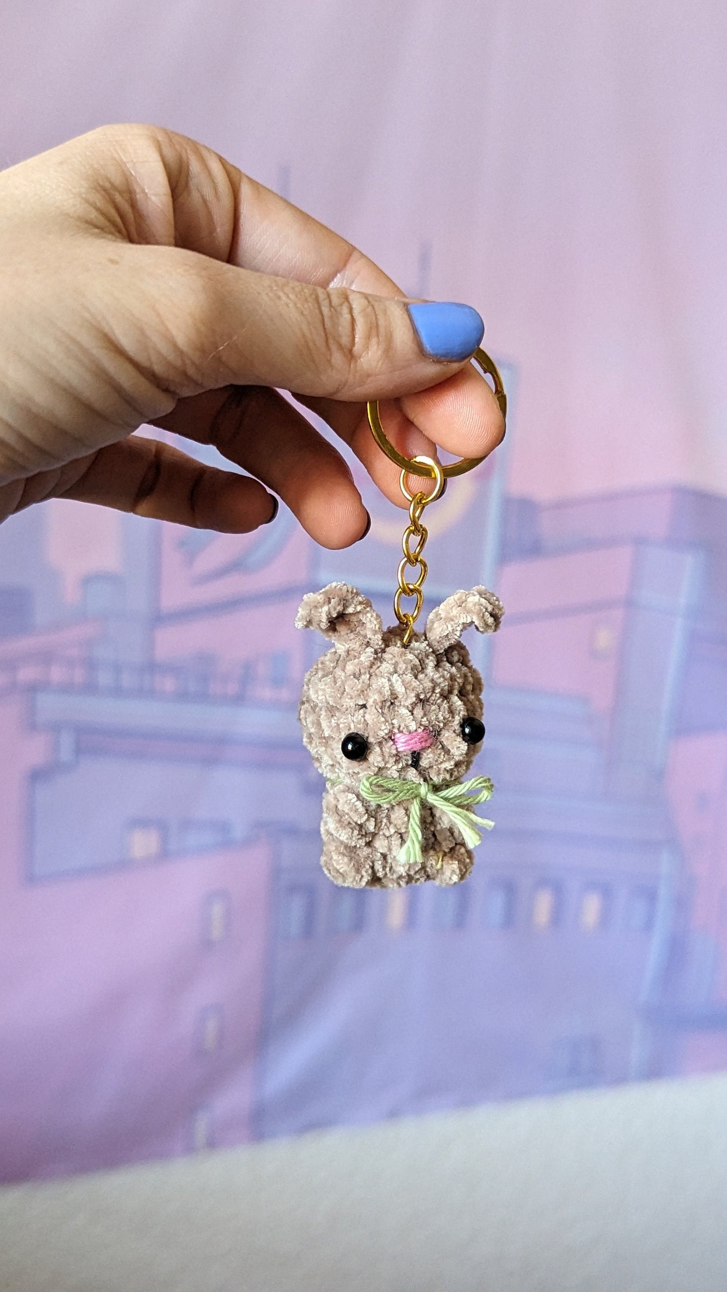 mini porte clé lapin