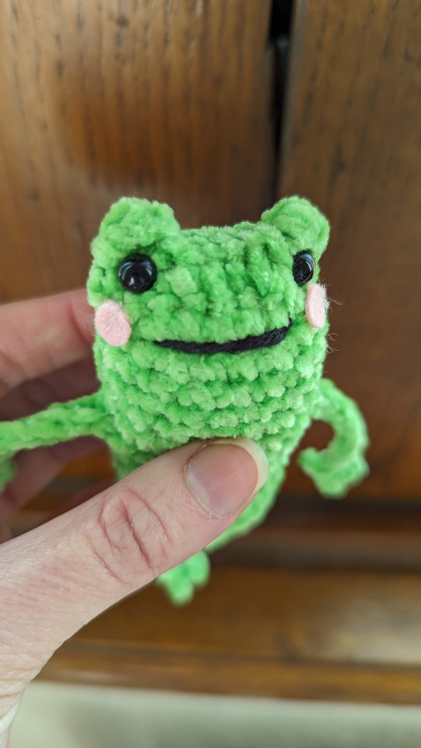 peluche leggy froggy