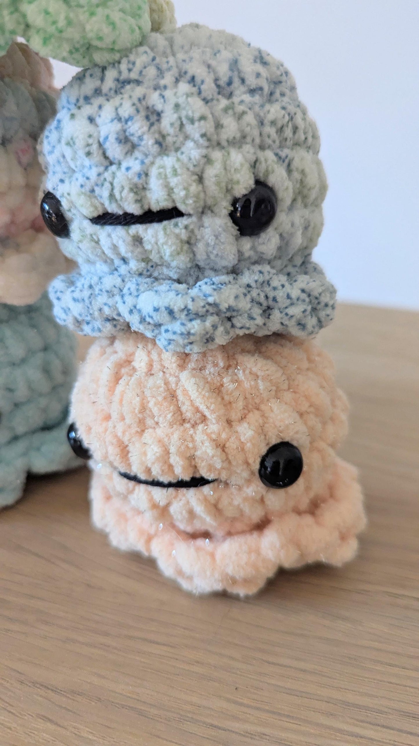 Peluche pieuvre colorée