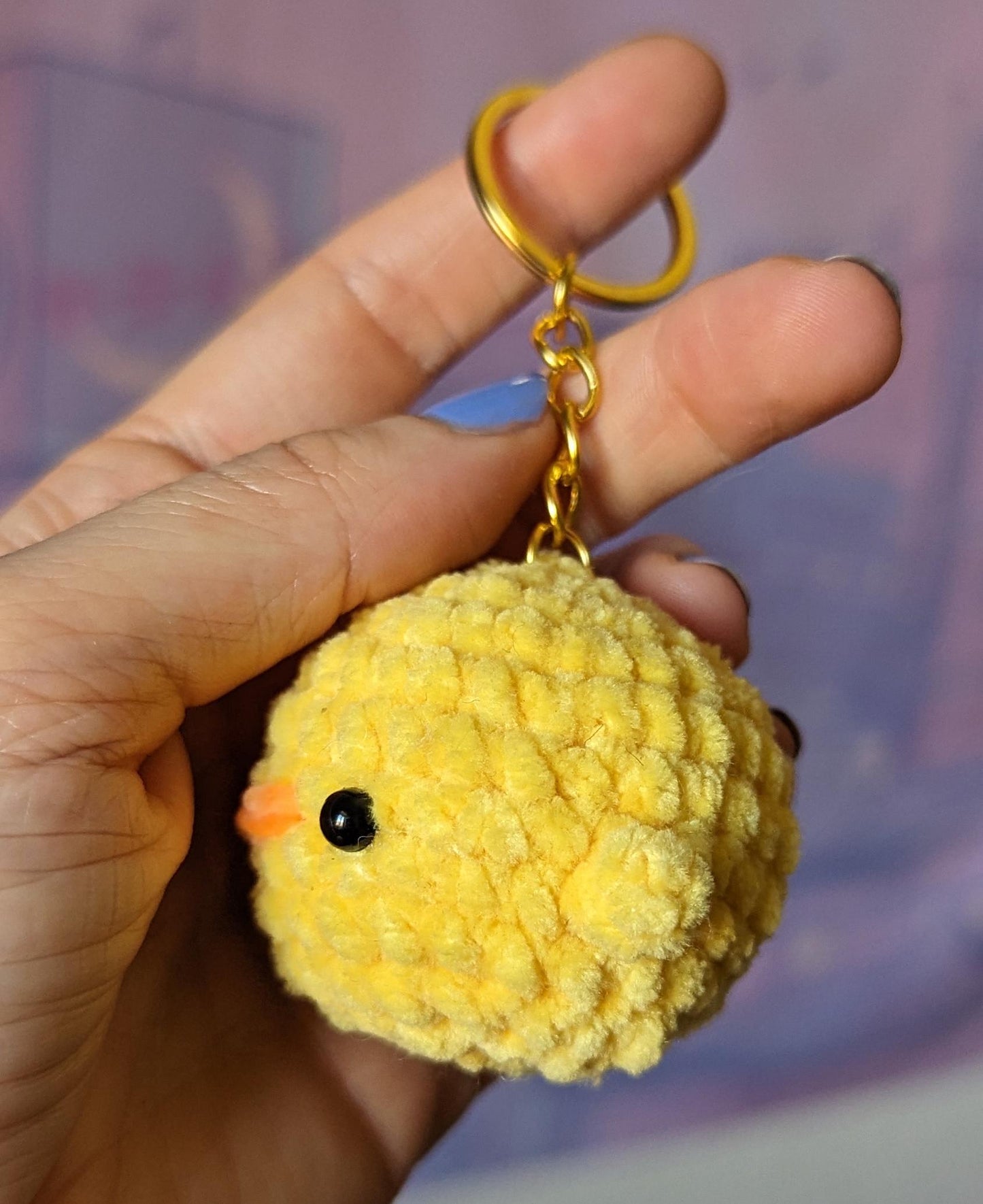 porte clé mini poussin