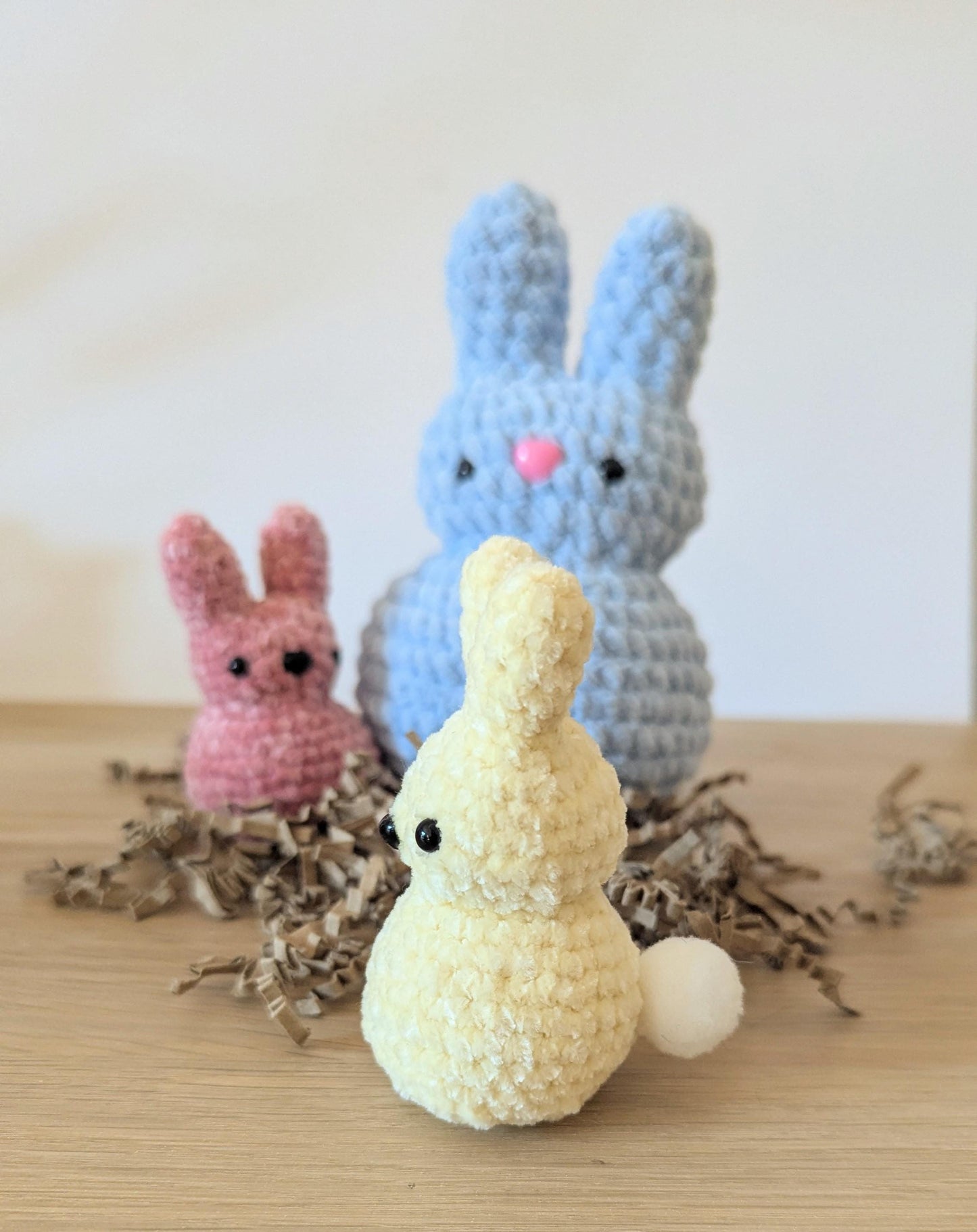 peluche lapin en crochet