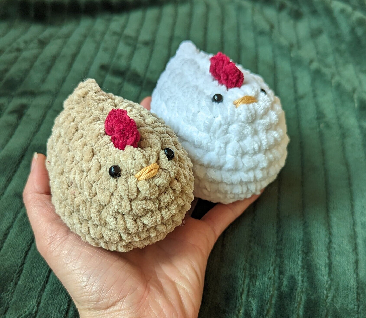Maxi peluche poule