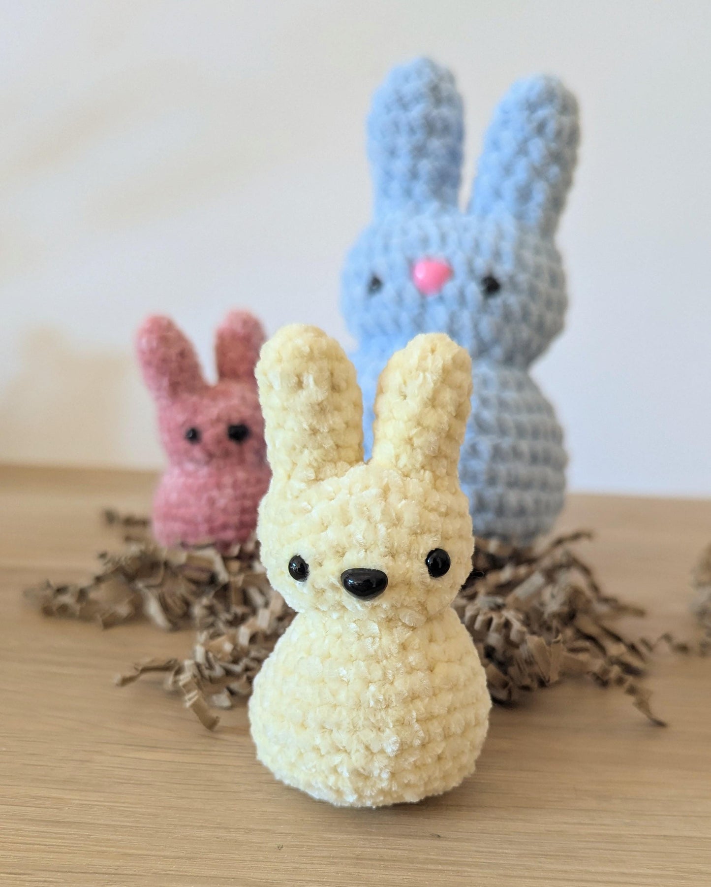 peluche lapin en crochet