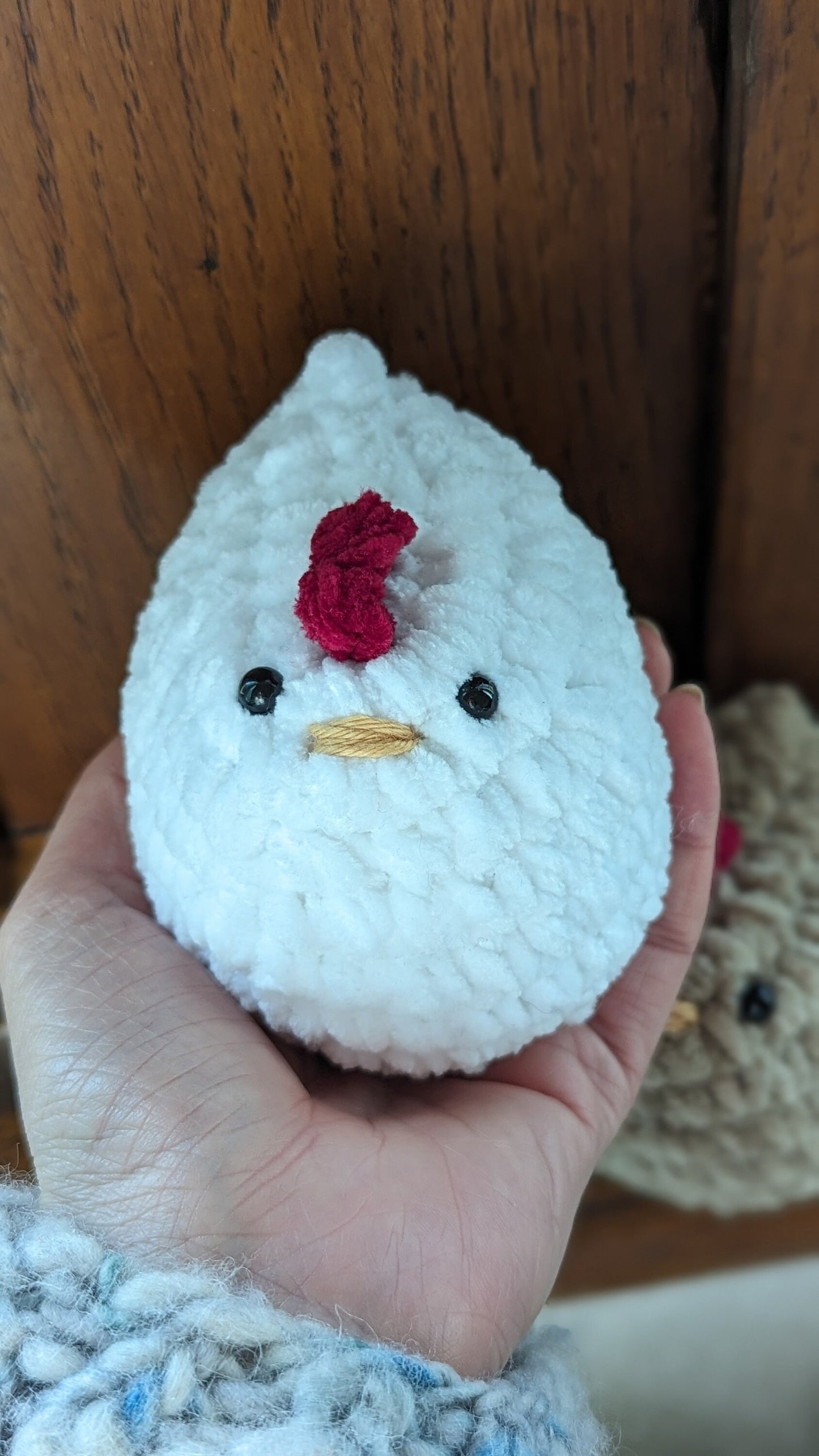Maxi peluche poule