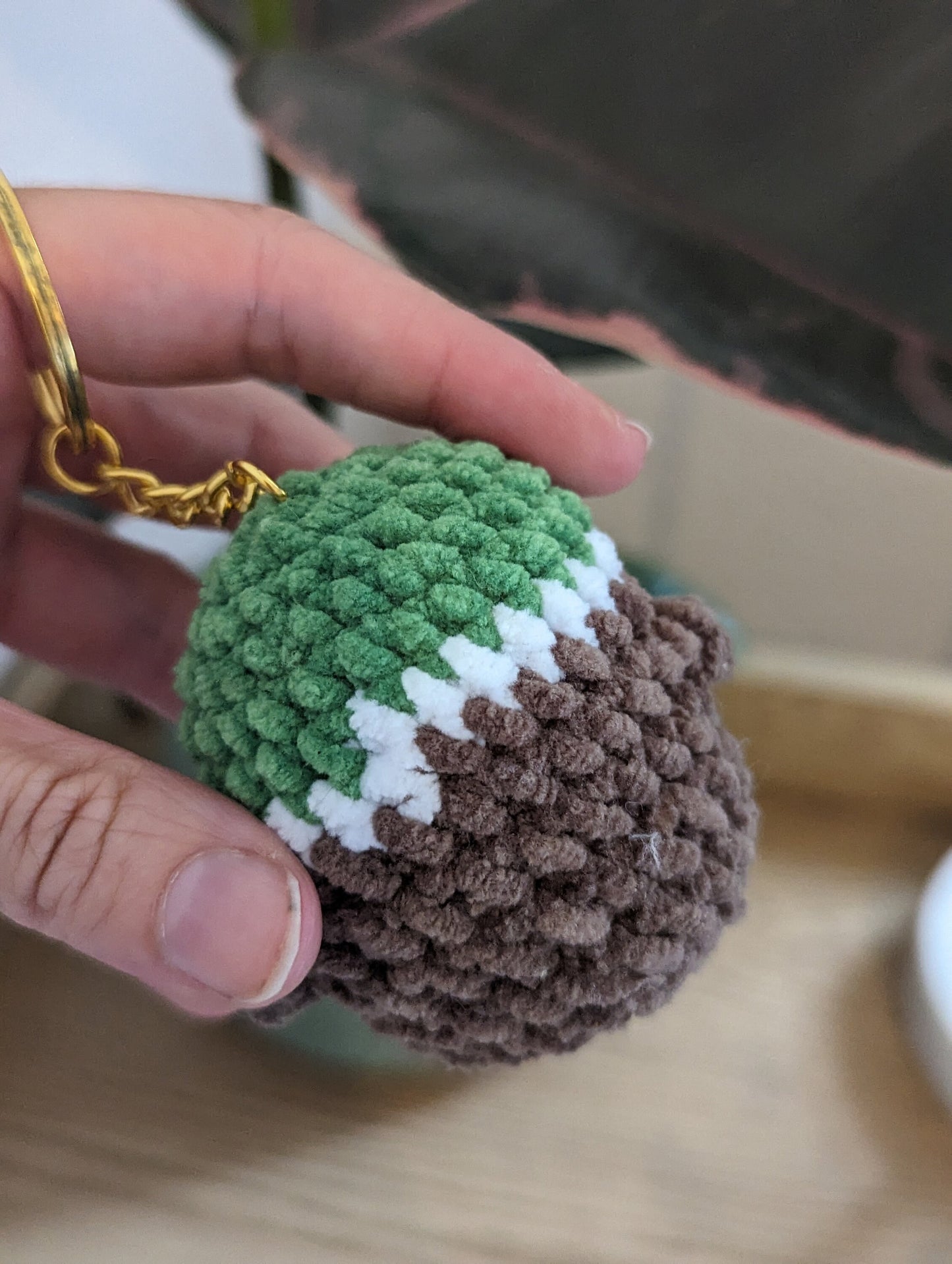 porte clé canard col vert
