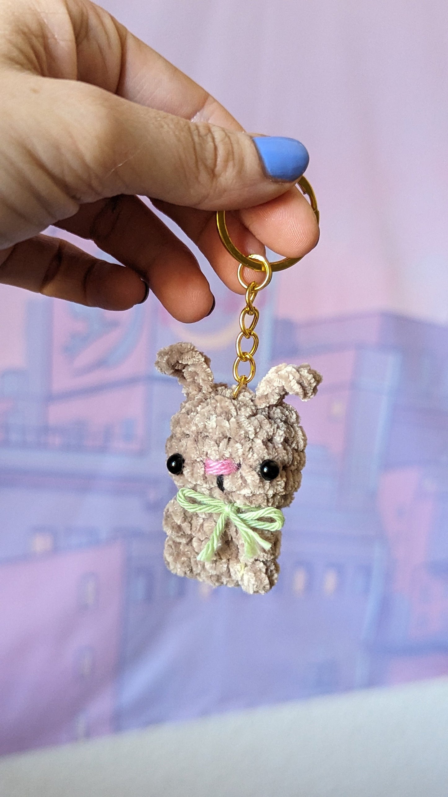 mini porte clé lapin