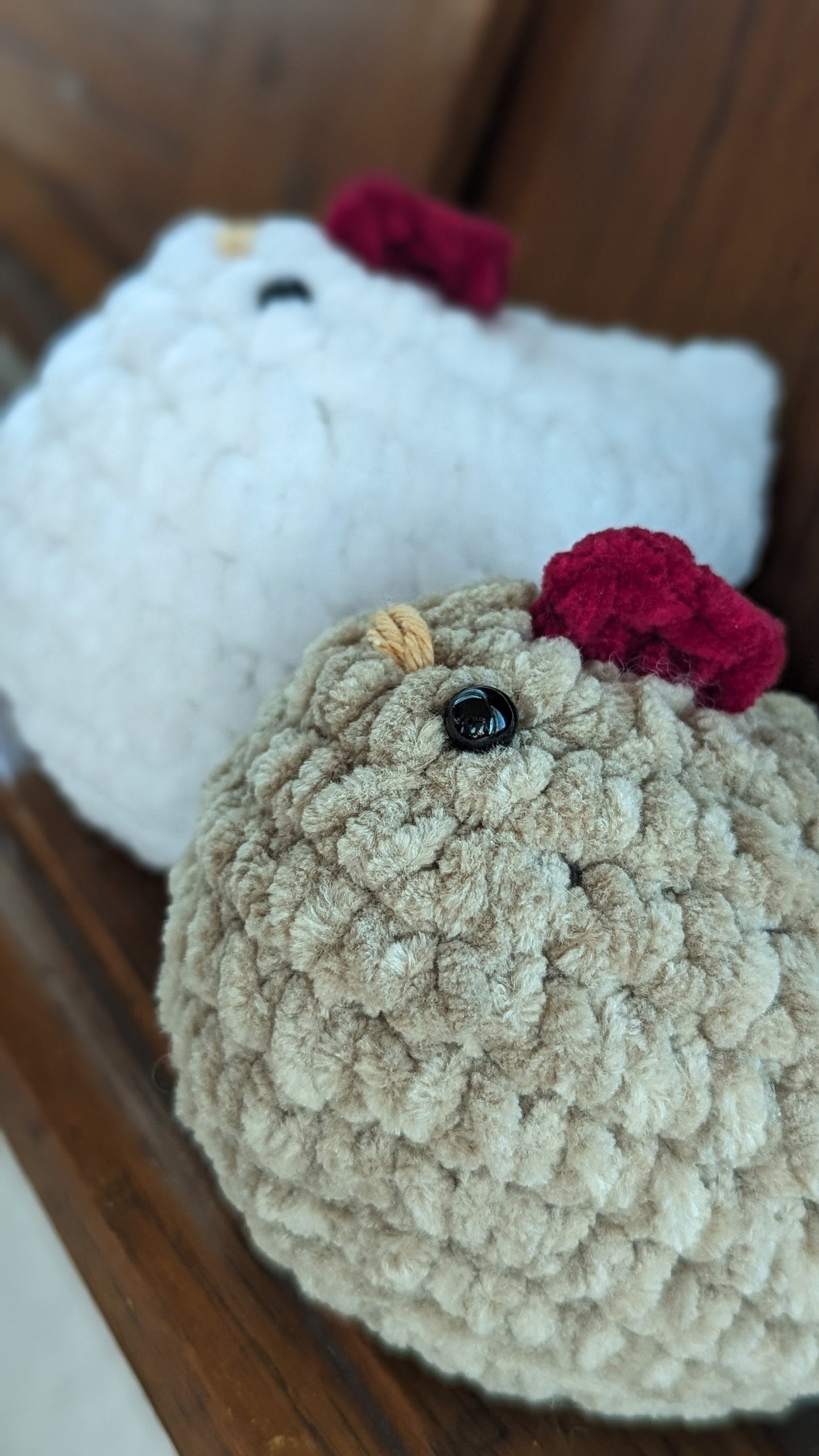 Maxi peluche poule