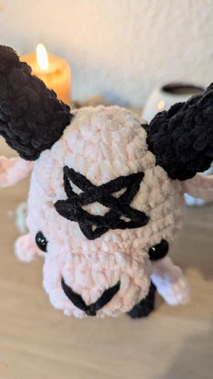 peluche baphomet