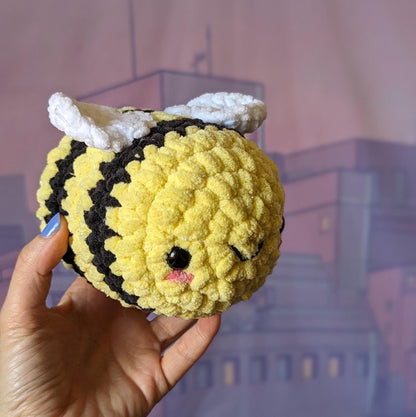 maxi peluche anti stress abeille