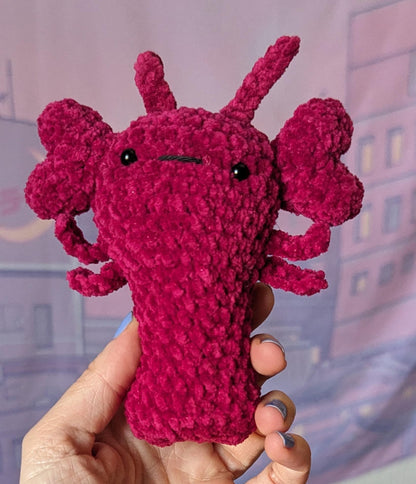 peluche anti stress homard