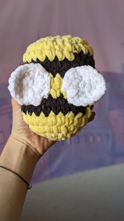 maxi peluche anti stress abeille