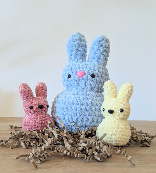 peluche lapin en crochet