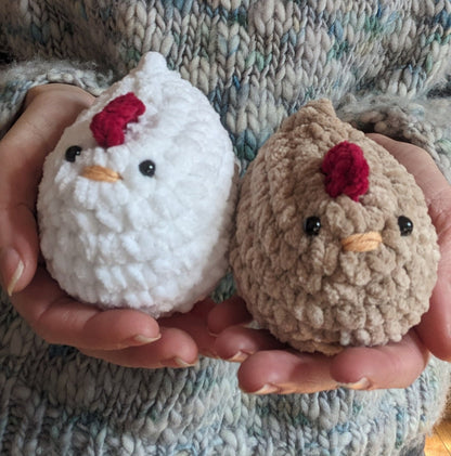 Maxi peluche poule