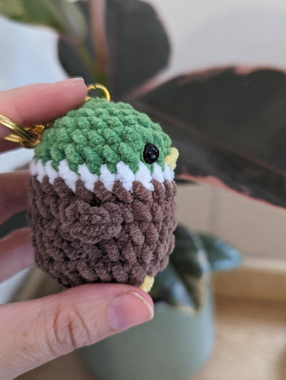 porte clé canard col vert