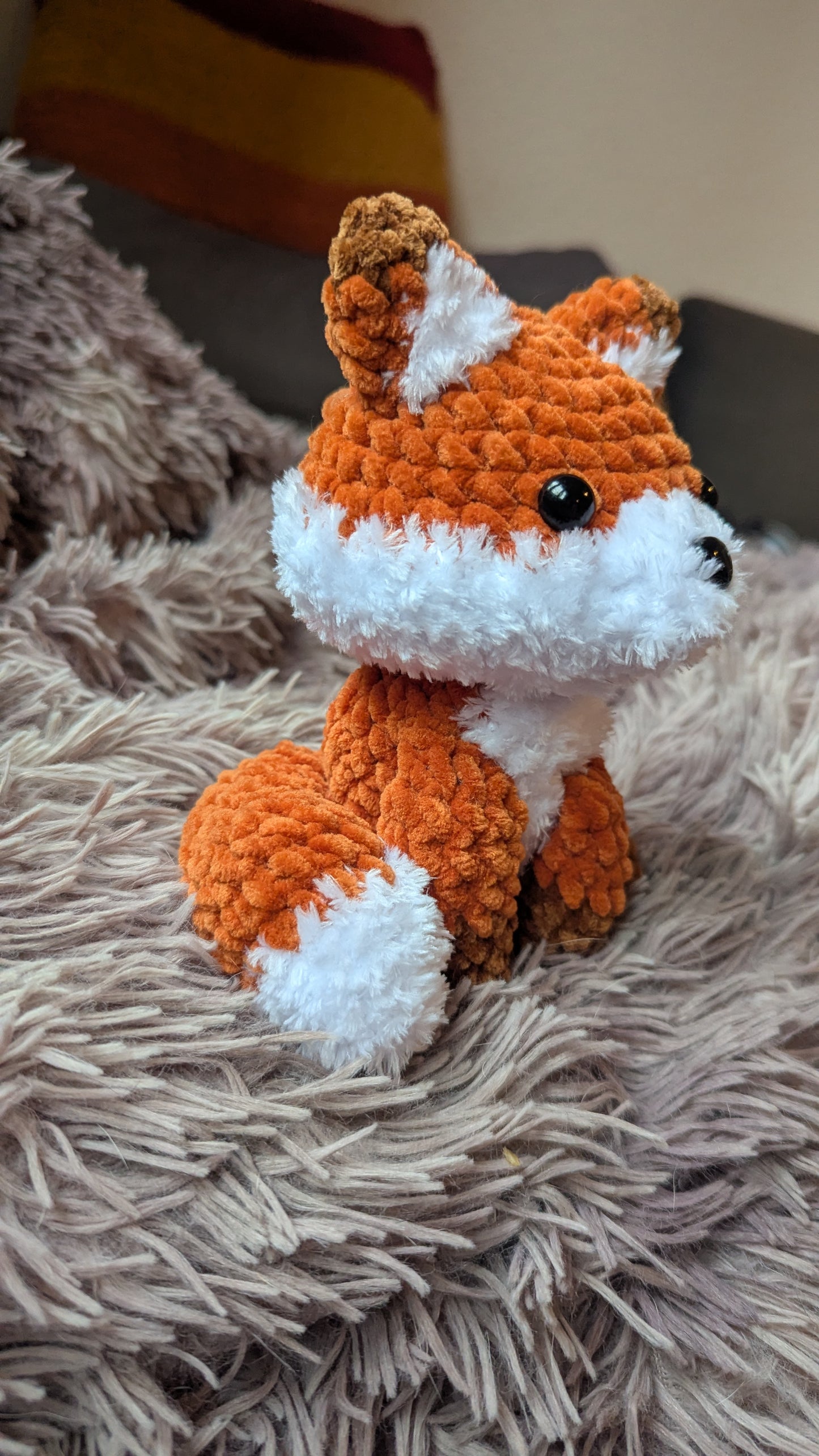 Peluche Renard en crochet