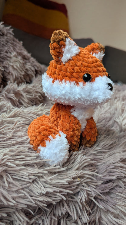Peluche Renard en crochet
