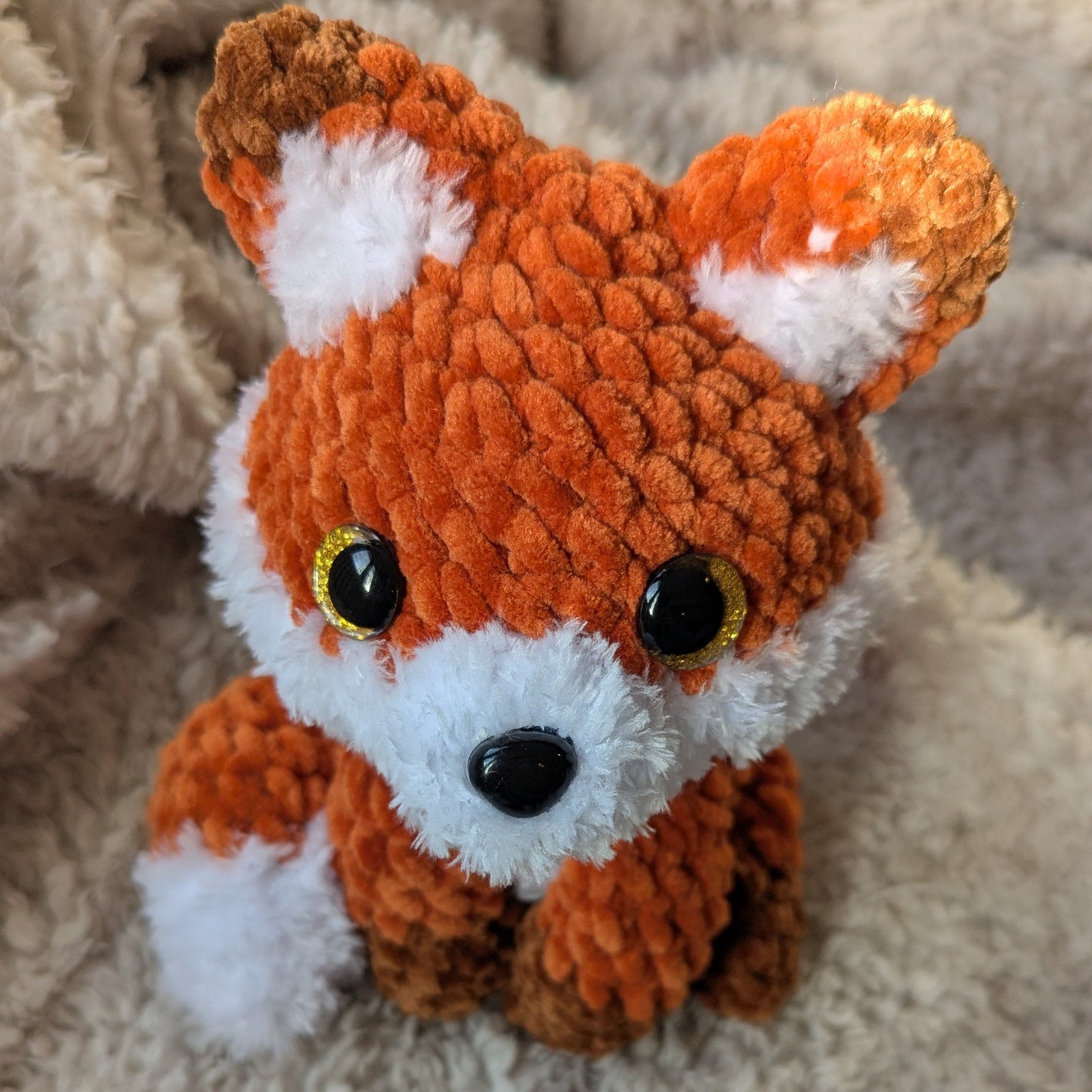 Peluche Renard en crochet