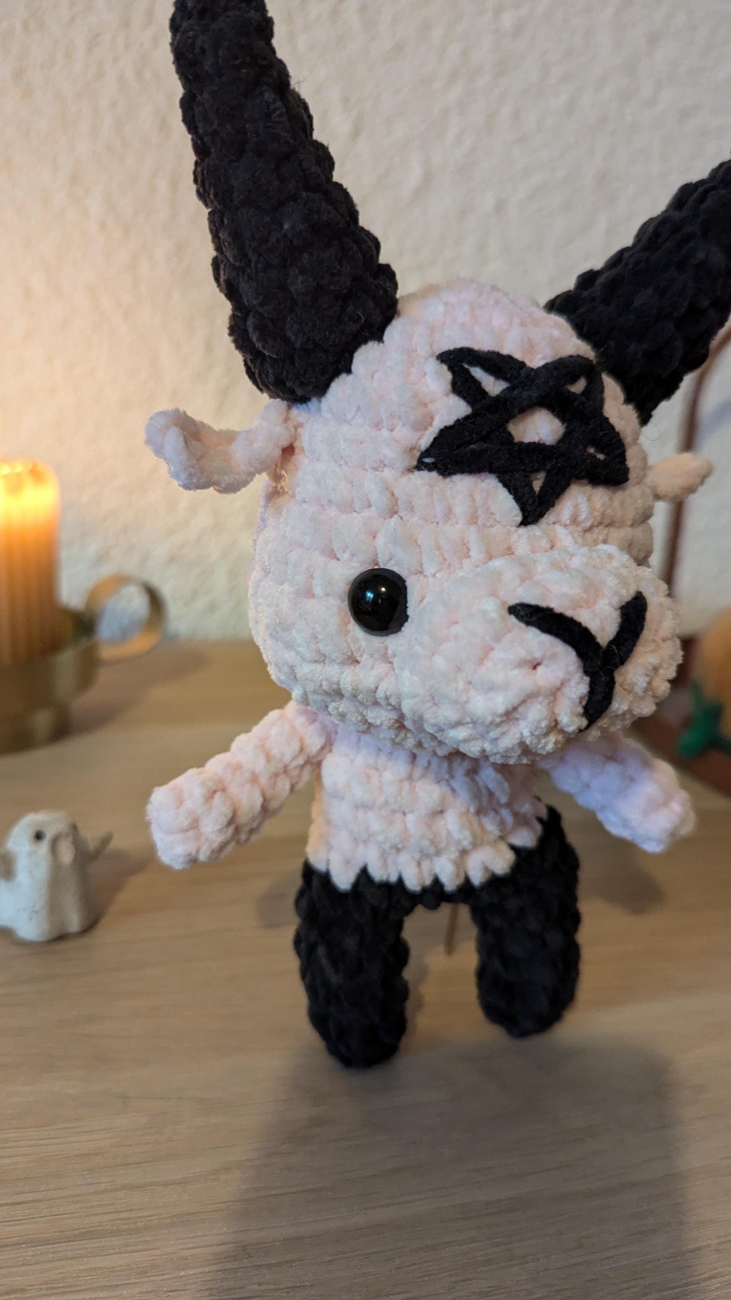 peluche baphomet