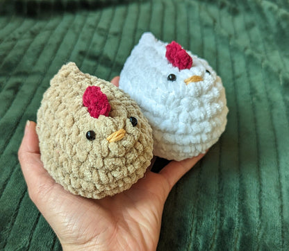 Maxi peluche poule