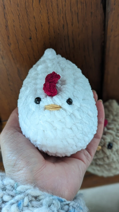 Maxi peluche poule
