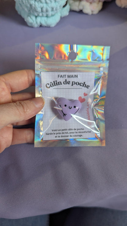 câlin de poche porte bonheur