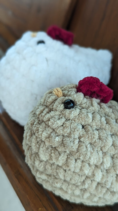Maxi peluche poule