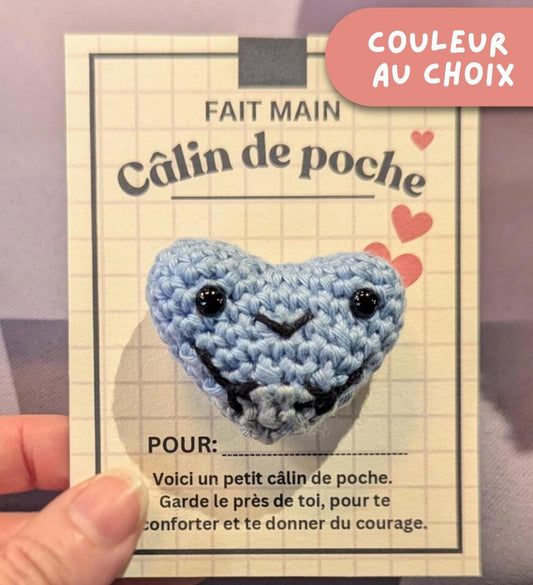 câlin de poche en coton (précommande)