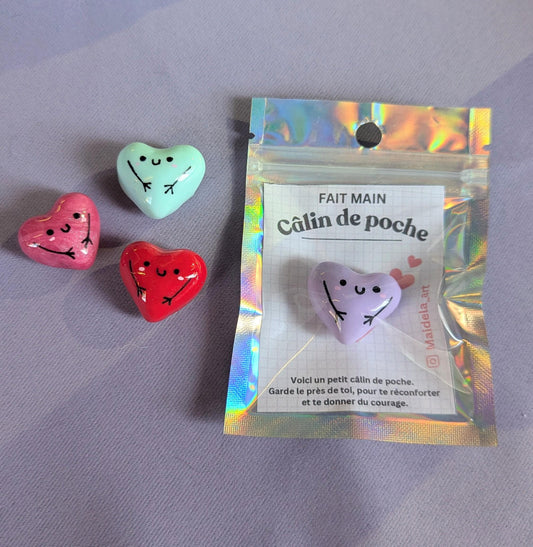 câlin de poche porte bonheur