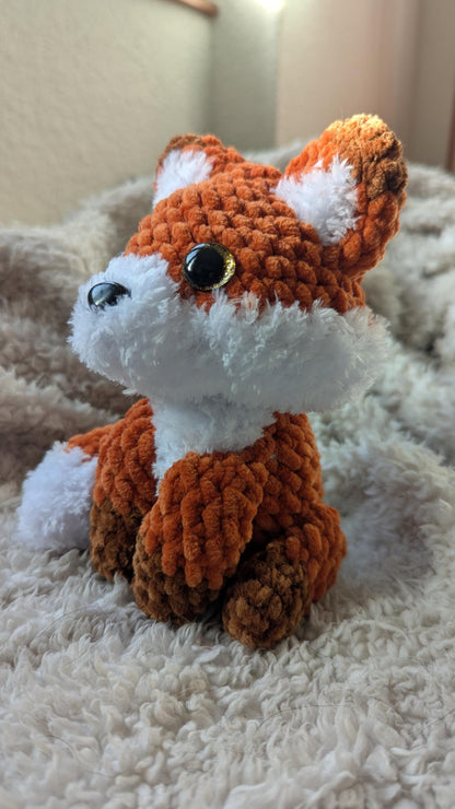 Patron Amigurumi Renard PDF | Modèle de Crochet Renard | Peluche Renard au Crochet | Tutoriel Français & English